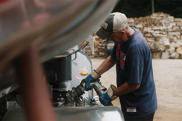 Gasoline Truck Delivery