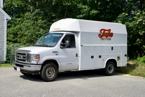 Tasha Fuels & Propane HVAC service van