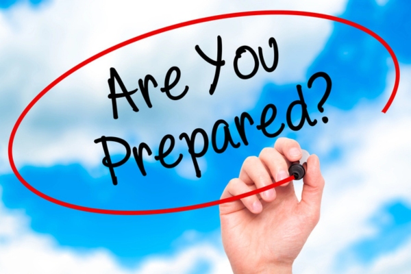 are you prepared written on virtual board depicting propane fuel delivery planning and preparedness