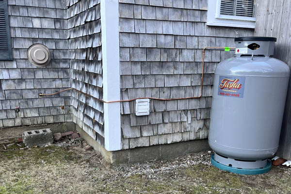 propane supplemental heating system installation falmouth ma